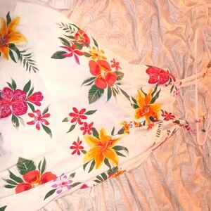 Flower print dress